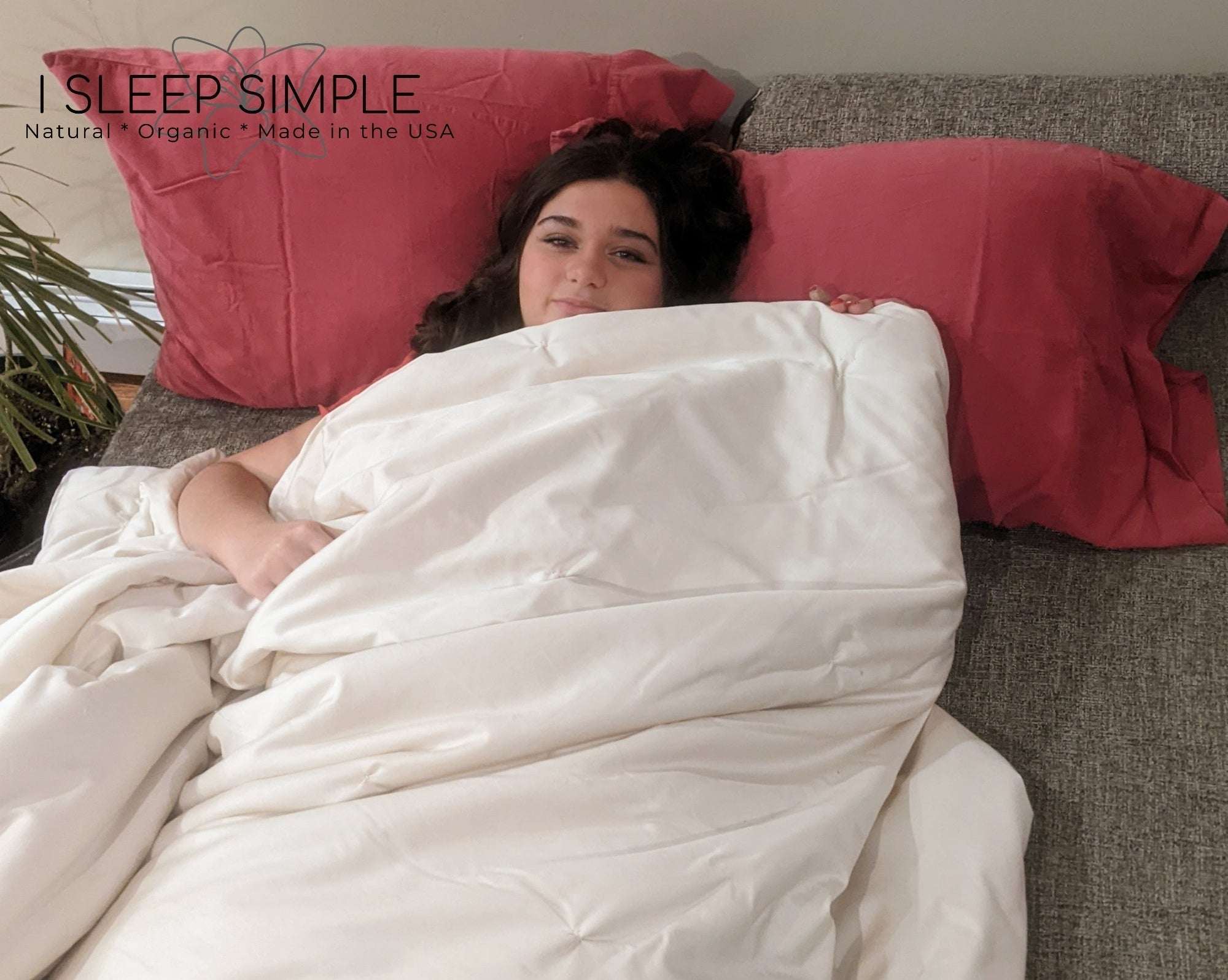 Handmade wool duvet for cozy and eco-friendly sleep.