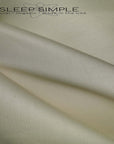 organic waterproof mattress fabric close up fabric