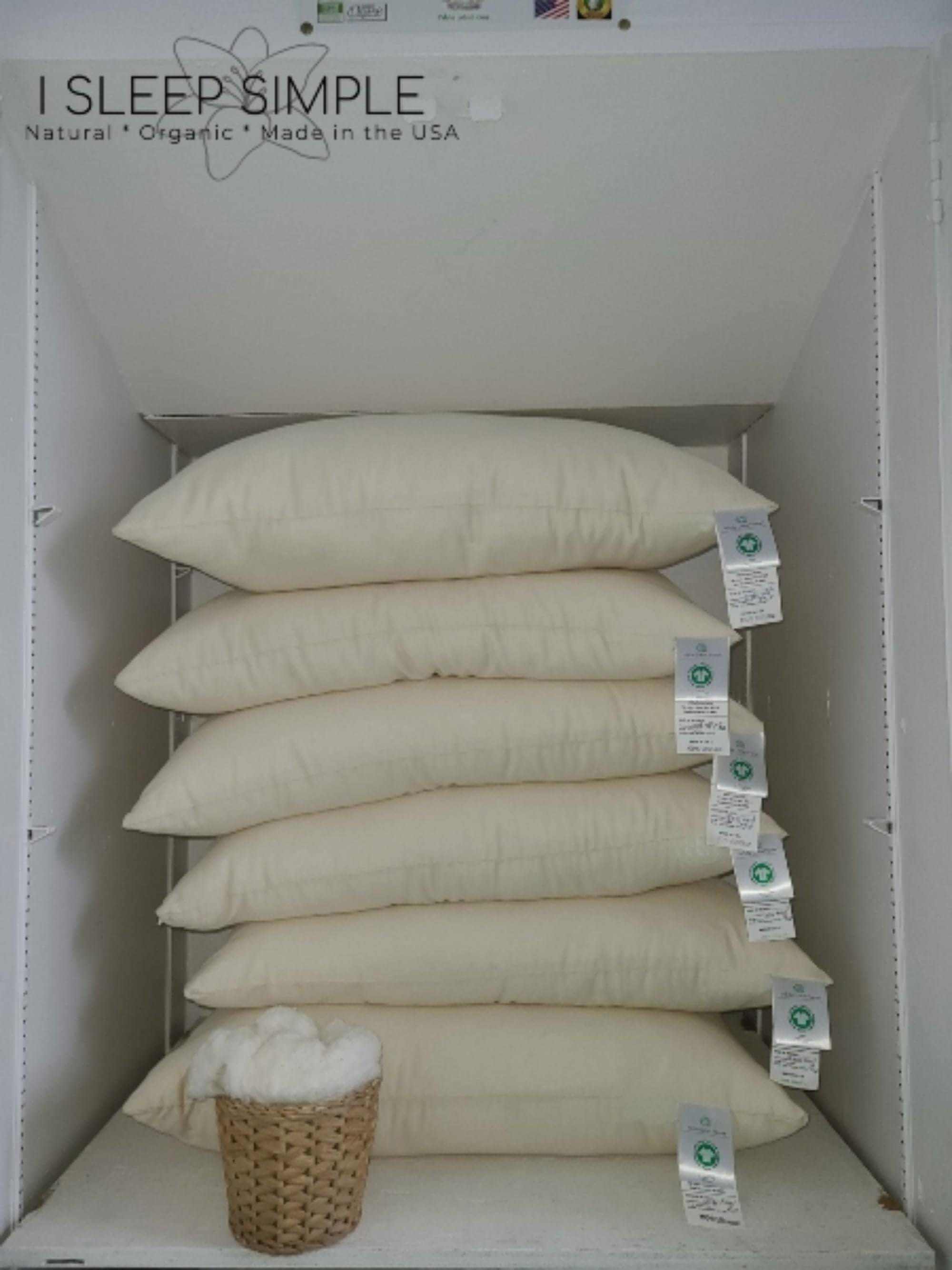 Best Organic Cotton Pillow - GOTS Certified!These 100% GOTS certified organic, vegan, natural, & biodegradable pillows are breathable and work well for those who prefer a firm-yet-supportive feel. Cotton iPillowOrganic Cotton Pillow - GOTS Certified