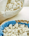 Shredded Latex Pillow filling with natural latex for supportive and breathable sleep.