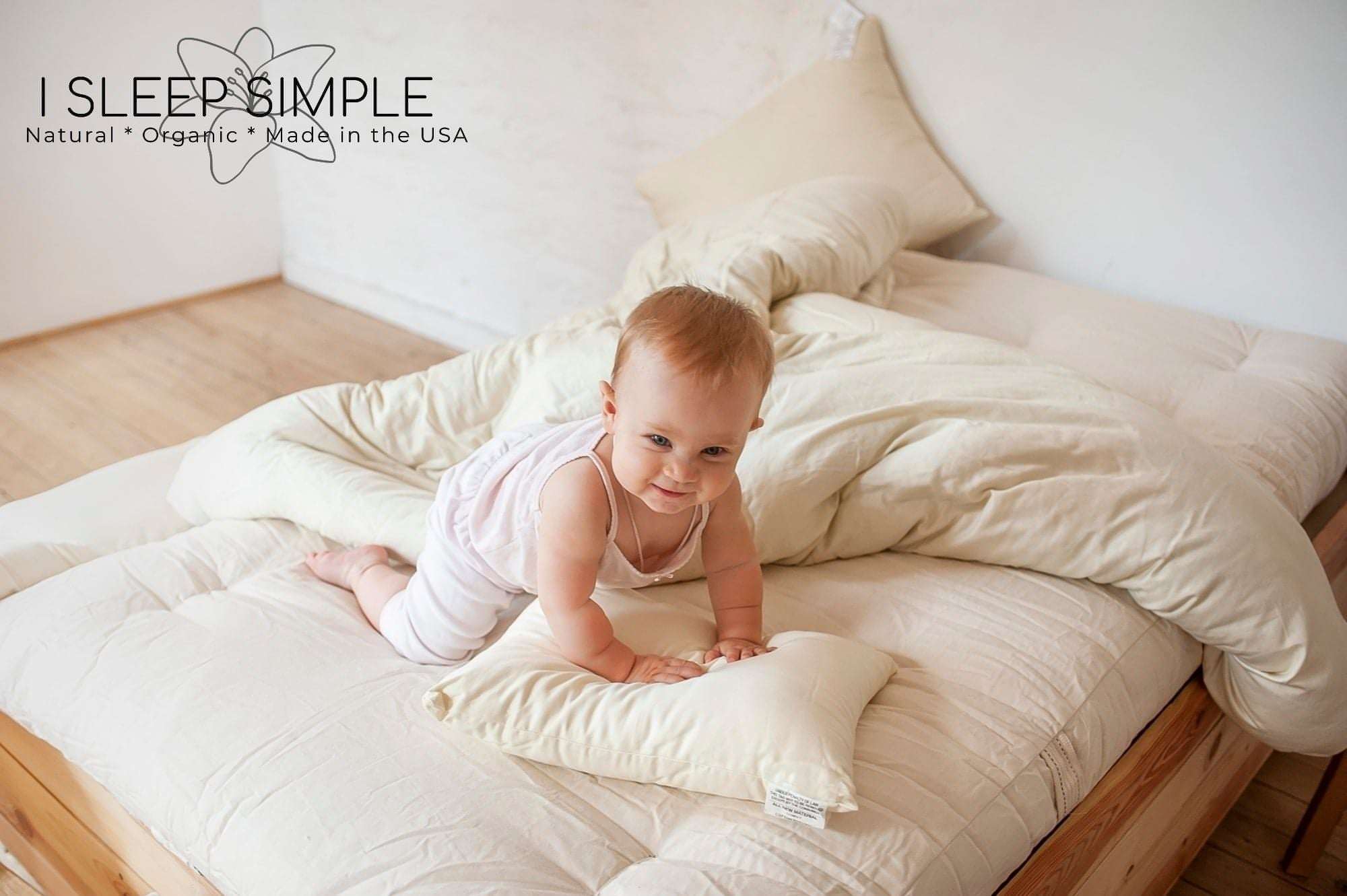 Toddler PillowThe perfect adjustable 13x18 size toddler pillow for your little one π! All Toddler pillows are made with your choice of fiber and encased in a zippered GOTS certifPillowToddler Pillow
