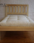 Cotton and Wool Futon MattressThe most perfect soft yet supportive cotton and wool futon mattress that is hand made using cotton grown by farmers right here in the US! This mattress is perfect foMattressWool Futon Mattress