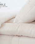 Wool Mattress TopperPeople ask, why are your wool products so much more expensive than other companies? The answer is simple, we use only pure New Zealand sheep wool batting and never uTopperWool Mattress Topper