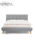Wool Mattress TopperPeople ask, why are your wool products so much more expensive than other companies? The answer is simple, we use only pure New Zealand sheep wool batting and never uTopperWool Mattress Topper