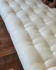 FIRM Cotton and Wool Futon MattressThis mattress is considered to be very firm in feel and is hand-made using 100% cotton batting layers and wrapped with wool! Enjoy the breathability of sleeping on tMattressesWool Futon Mattress
