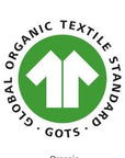 GOTS certification logo for organic textile standards.