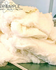 Organic Cotton Batting - GOTS CertifiedEach Organic cotton fluffy batting sheet is about 2" thick and is sold by the pound. The size of 1 lb. of cotton is approximately 35"x58"x2" and can come as big as 7DIYOrganic Cotton Batting - GOTS Certified