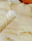 Organic Cotton Batting - GOTS CertifiedEach Organic cotton fluffy batting sheet is about 2" thick and is sold by the pound. The size of 1 lb. of cotton is approximately 35"x58"x2" and can come as big as 7DIYOrganic Cotton Batting - GOTS Certified