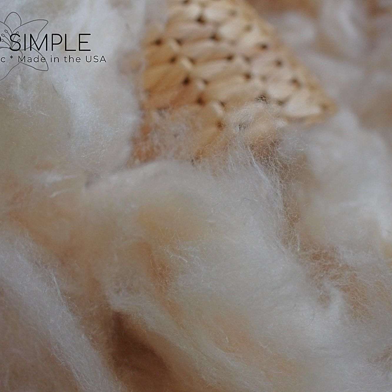 Eco-friendly Kapok Fiber, nature's light and silky filling, for pillows and cushions.