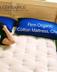 FIRM Organic Cotton and Wool Futon Mattress - GOTS Certified!Simple's firmest all cotton and wool futon mattress is now available in 100% GOTS certified organic cotton and wool, free from any toxins or chemicals. Enjoy the breMattressWool Futon Mattress - GOTS Certified