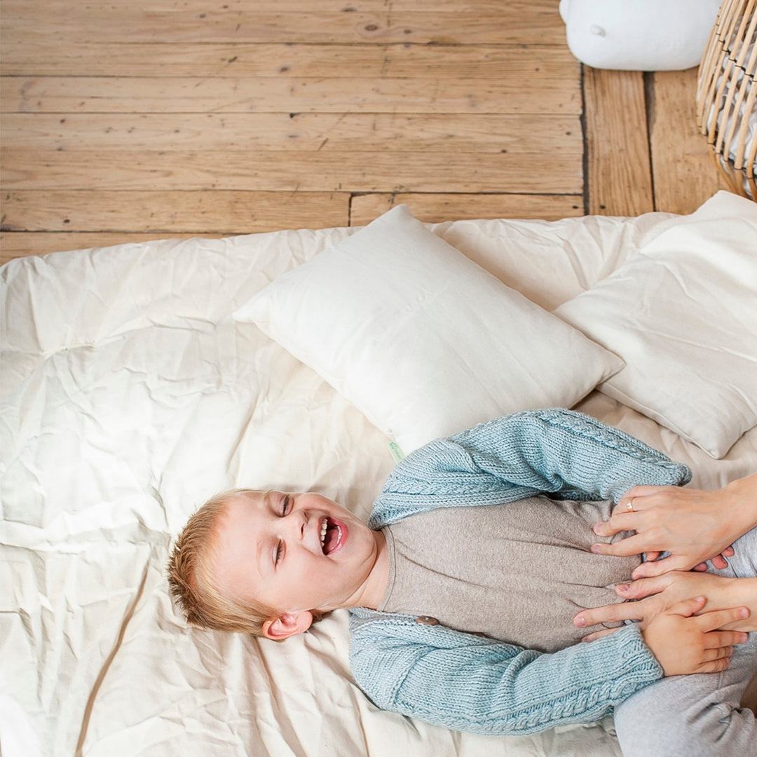 Toddler PillowThe perfect adjustable 13x18 size toddler pillow for your little one π! All Toddler pillows are made with your choice of fiber and encased in a zippered GOTS certifPillowToddler Pillow