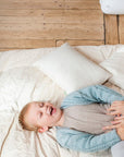 Toddler PillowThe perfect adjustable 13x18 size toddler pillow for your little one π! All Toddler pillows are made with your choice of fiber and encased in a zippered GOTS certifPillowToddler Pillow