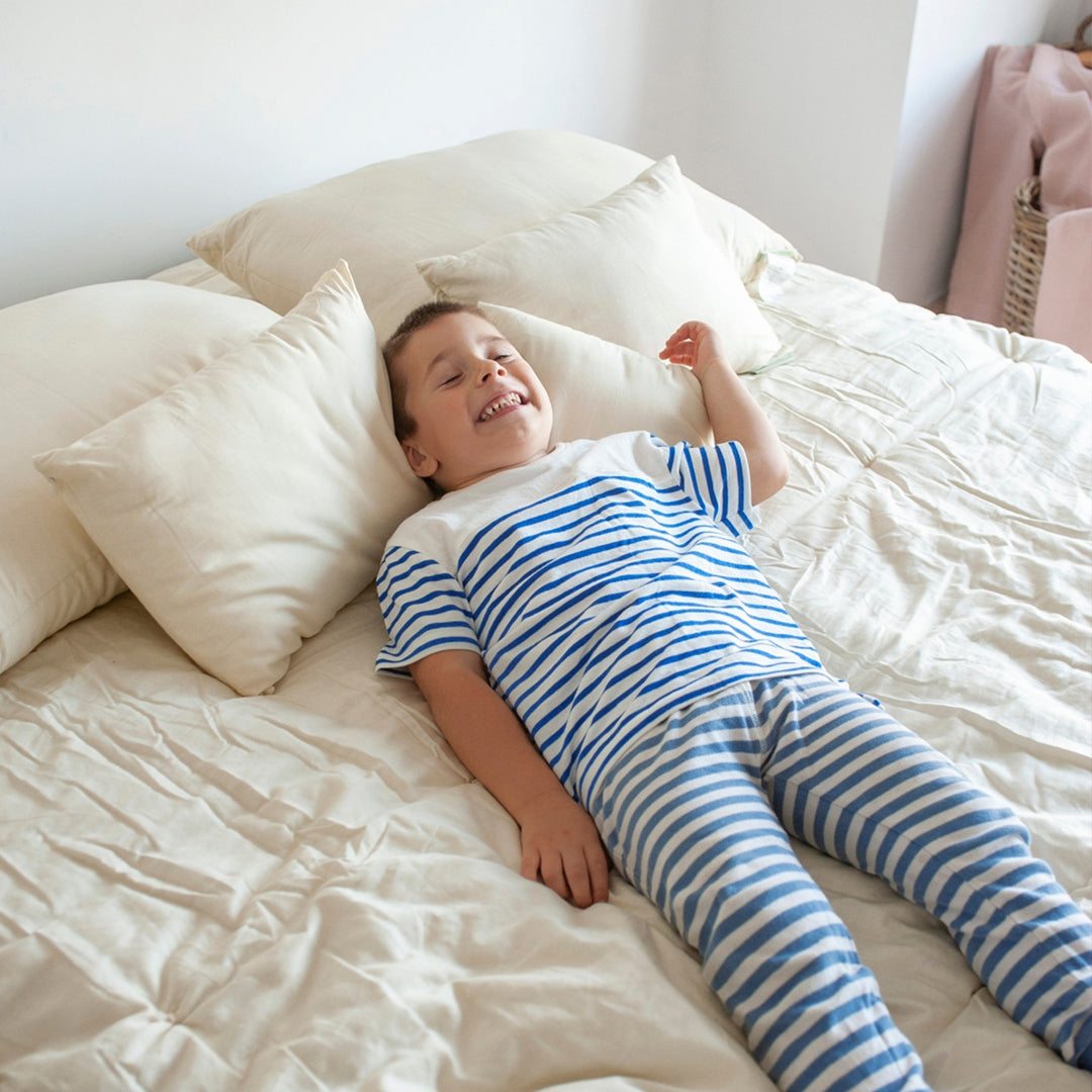 Toddler PillowThe perfect adjustable 13x18 size toddler pillow for your little one π! All Toddler pillows are made with your choice of fiber and encased in a zippered GOTS certifPillowToddler Pillow