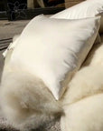 BEST Wool PillowWool is naturally antimicrobial, dust-mite resistant, soft, resilient, hypoallergenic, and naturally regulates body temperature during hot months and keeps us warm dPillowWool Pillow
