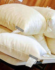 Soft and sustainable Best Kapok Pillow stack, offering eco-friendly comfort and support for all sleep positions.