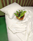 Organic Cotton Waterproof Mattress Protector - Fitted Sheet Style, Quiet, Breathable