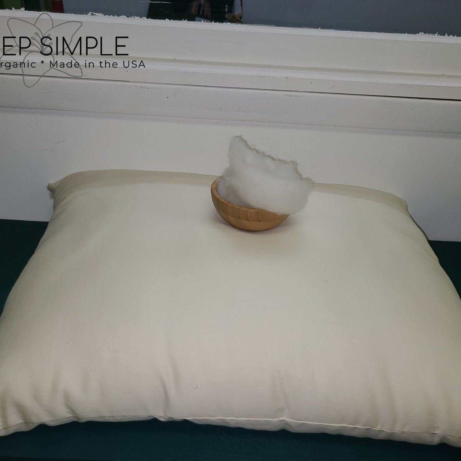BEST Wool PillowWool is naturally antimicrobial, dust-mite resistant, soft, resilient, hypoallergenic, and naturally regulates body temperature during hot months and keeps us warm dPillowWool Pillow