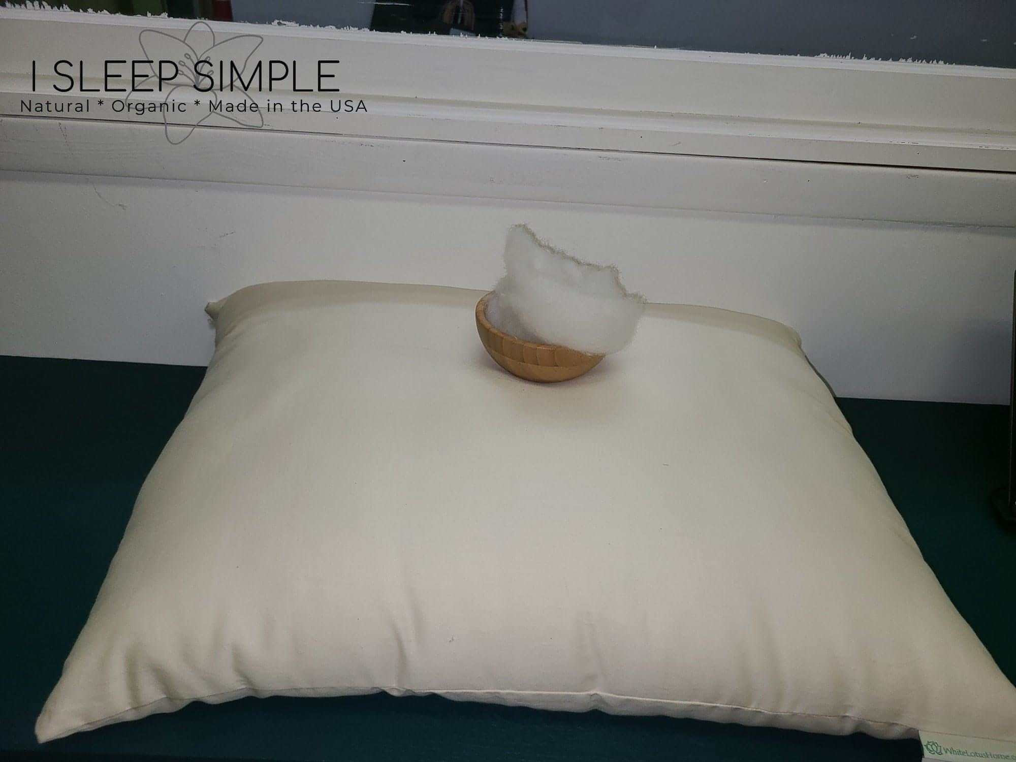 BEST Wool PillowWool is naturally antimicrobial, dust-mite resistant, soft, resilient, hypoallergenic, and naturally regulates body temperature during hot months and keeps us warm dPillowWool Pillow