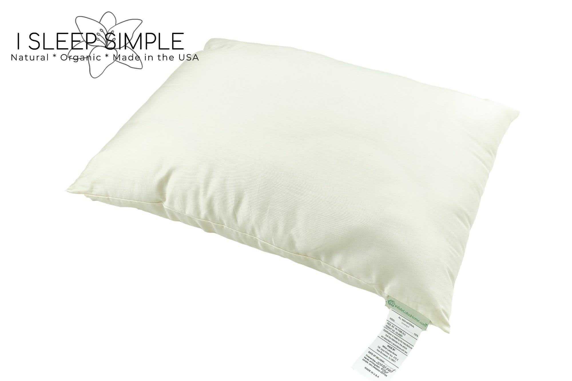 BEST Wool PillowWool is naturally antimicrobial, dust-mite resistant, soft, resilient, hypoallergenic, and naturally regulates body temperature during hot months and keeps us warm dPillowWool Pillow