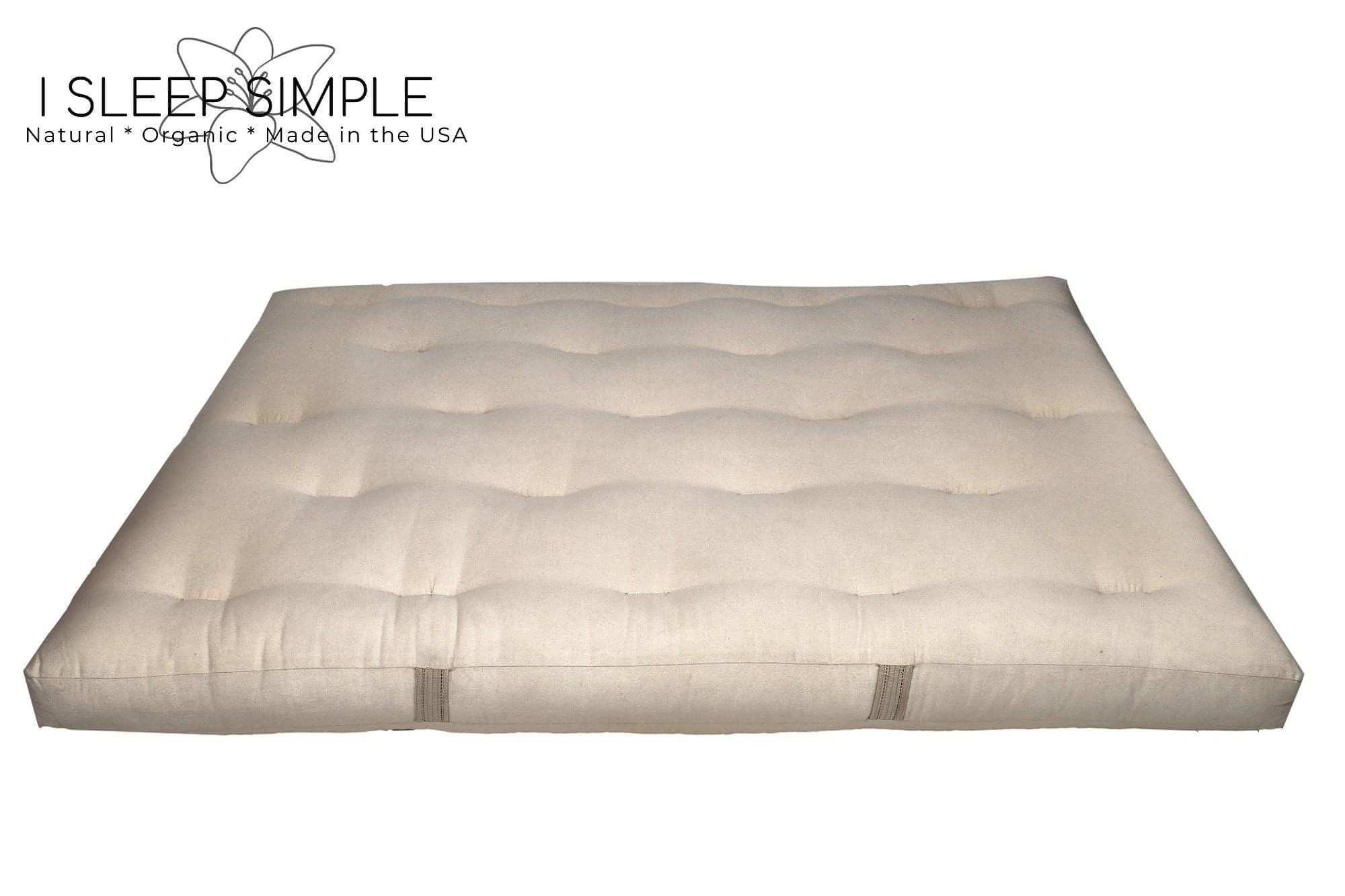 Cotton and Wool Futon MattressThe most perfect soft yet supportive cotton and wool futon mattress that is hand made using cotton grown by farmers right here in the US! This mattress is perfect foMattressWool Futon Mattress