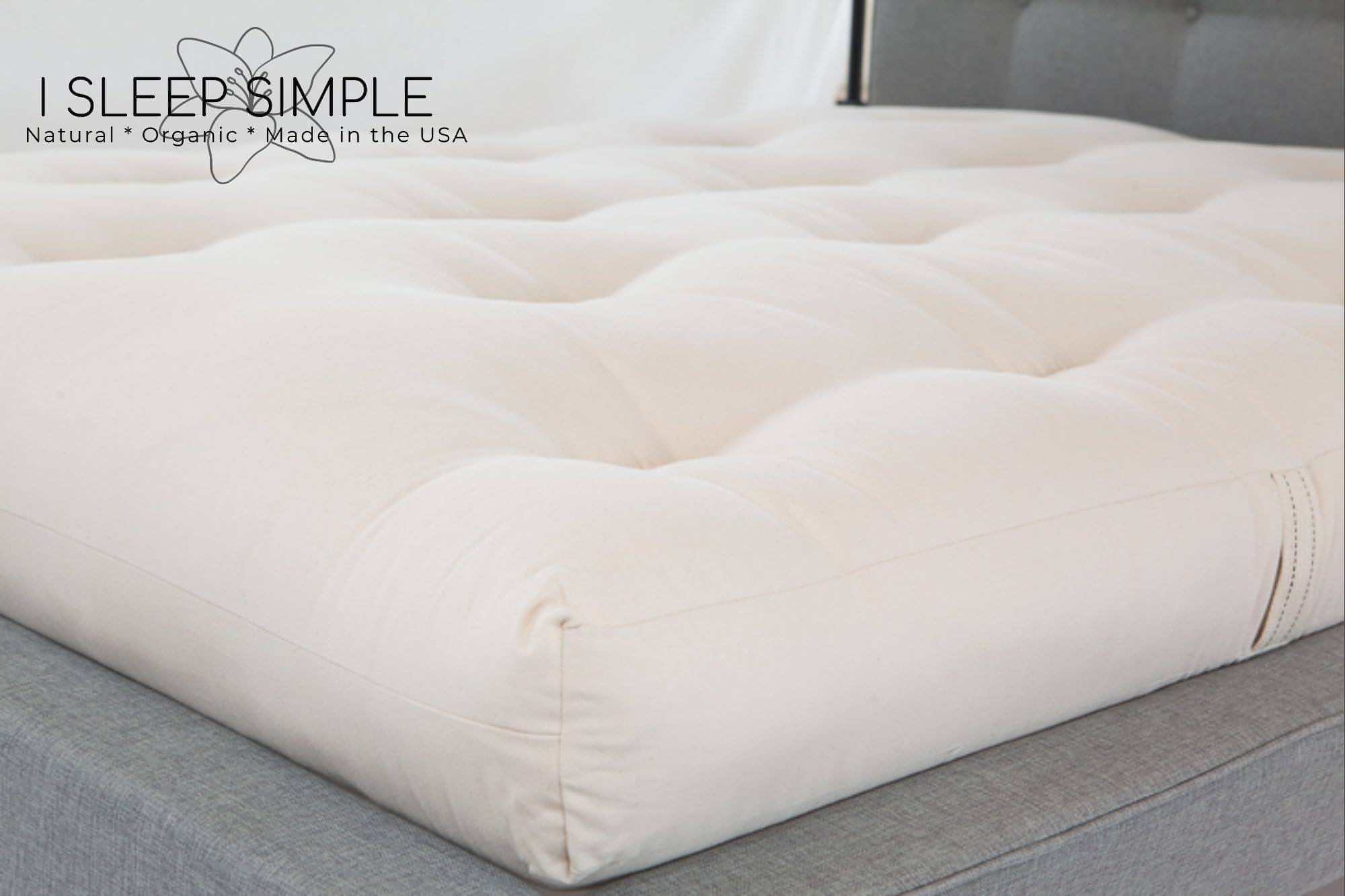 Cotton and Wool Futon MattressThe most perfect soft yet supportive cotton and wool futon mattress that is hand made using cotton grown by farmers right here in the US! This mattress is perfect foMattressWool Futon Mattress