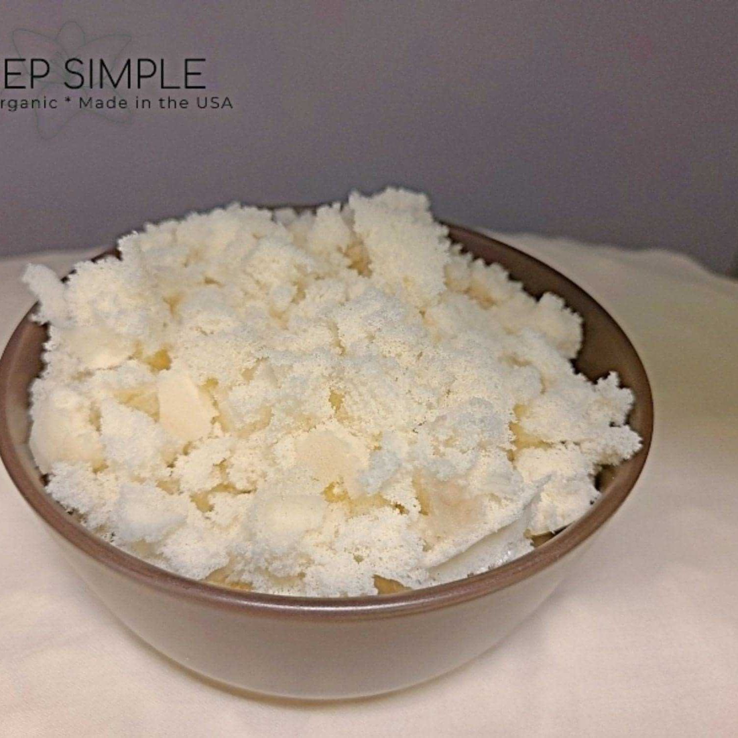 Natural Shredded Latex Fill in a bowl.